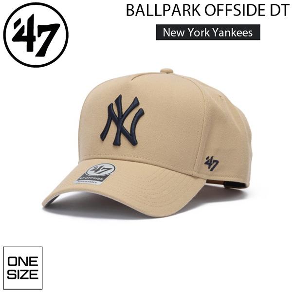 47ブランド キャップ 47Brand BALLPARK OFFSIDE DT 5パネル ニューヨーク・ヤンキース カーキ 帽子 | ブランド登録なし | 01