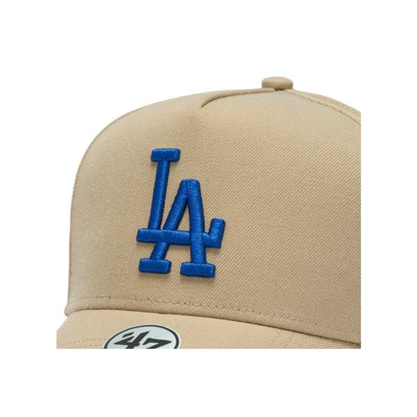 47ブランド キャップ 47Brand BALLPARK OFFSIDE DT 5パネル ロサンゼルス・ドジャース カーキ 帽子 | ブランド登録なし | 06