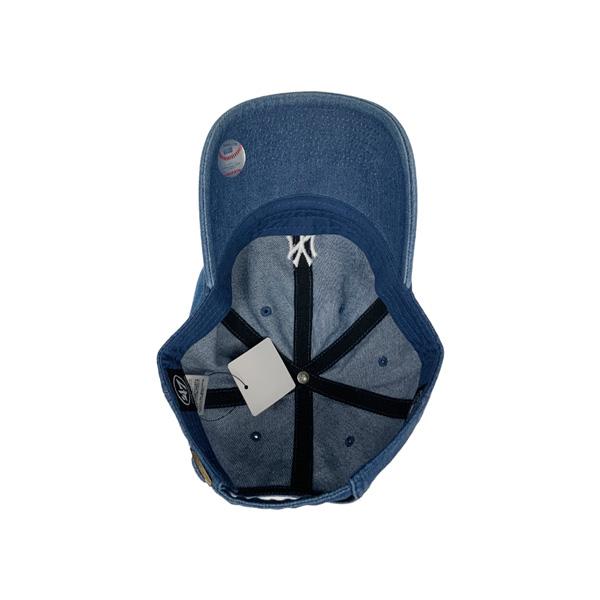 47ブランド キャップ 47Brand MLB DENIM ML CLEAN UP ウォッシュデニム ニューヨーク・ヤンキース ネイビー 帽子 | ブランド登録なし | 04