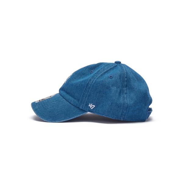 47ブランド キャップ 47Brand MLB DENIM ML CLEAN UP ウォッシュデニム ニューヨーク・ヤンキース ネイビー 帽子 | ブランド登録なし | 05