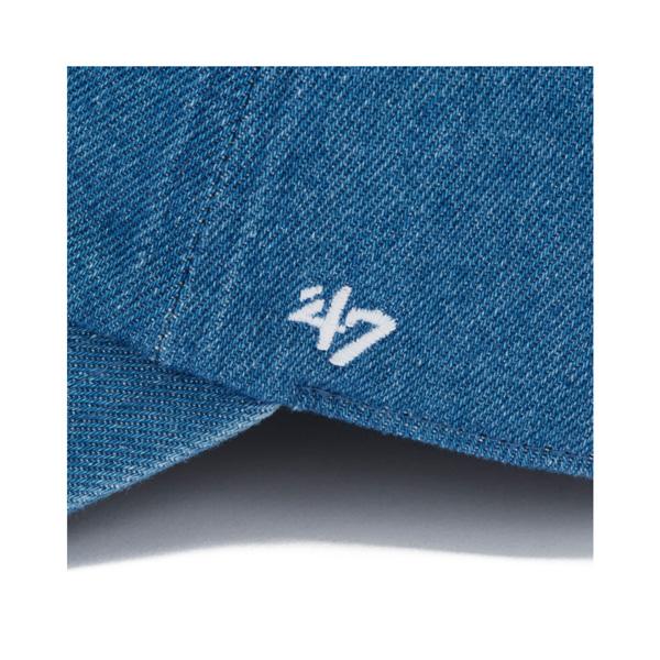 47ブランド キャップ 47Brand MLB DENIM ML CLEAN UP ウォッシュデニム ニューヨーク・ヤンキース ネイビー 帽子 | ブランド登録なし | 08