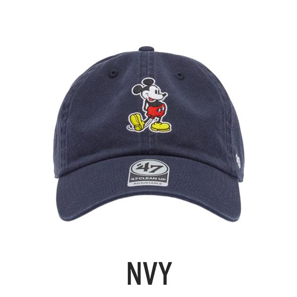 47ブランド キャップ 47Brand DISNEY CLEAN UP ディズニー ミッキー NVY 帽子 | 47 | 02