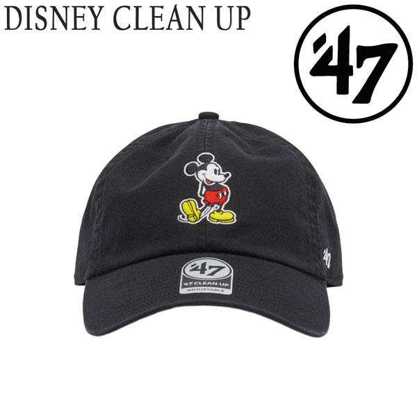 47ブランド キャップ 47Brand DISNEY CLEAN UP ディズニー ミッキー BLK 帽子 | 47 | 01