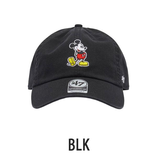 47ブランド キャップ 47Brand DISNEY CLEAN UP ディズニー ミッキー BLK 帽子 | 47 | 02