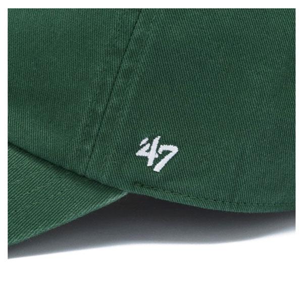 47ブランド キャップ 47Brand MLB HERITAGE SIDE CLEAN UP 星条旗 オークランド・アスレチックス ダークグリーン 帽子 | 47 | 08
