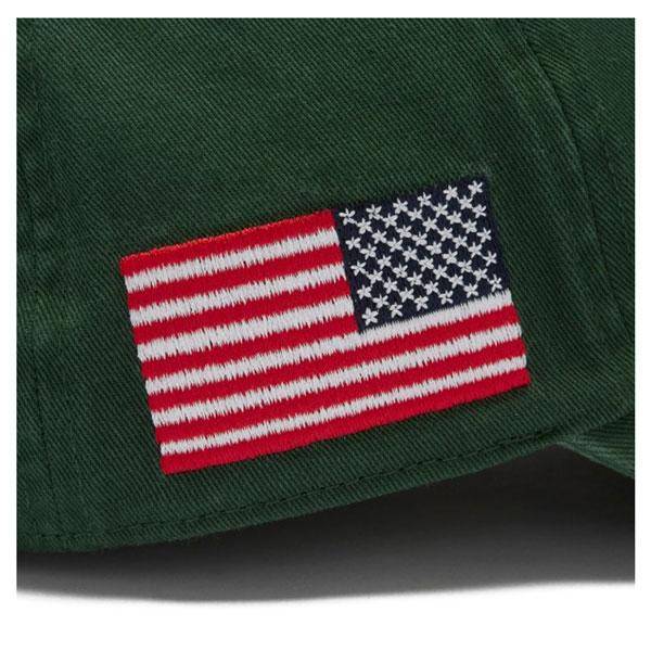 47ブランド キャップ 47Brand MLB HERITAGE SIDE CLEAN UP 星条旗 オークランド・アスレチックス ダークグリーン 帽子 | 47 | 09