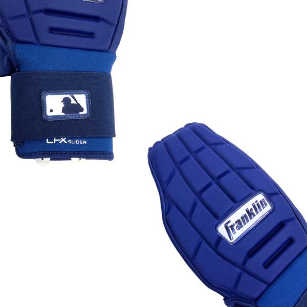 フランクリン Franklin 野球 一般用 CFX SLIDER 走塁用スライディングミット ネイビー  23555c4 メール便配送 | フランクリン | 03