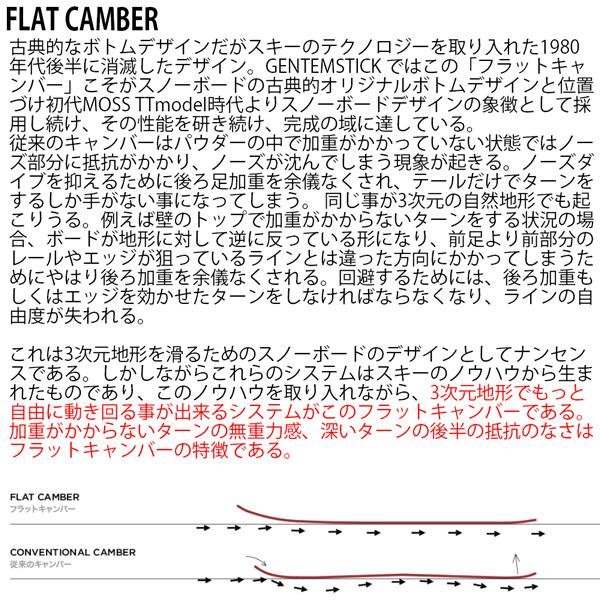 【公式】 スノーボード 板 22-23 GENTEM STICK ゲンテンスティック TT168 ティーティー 22-23-BO-GTS 【BC2518477176】(90145円)