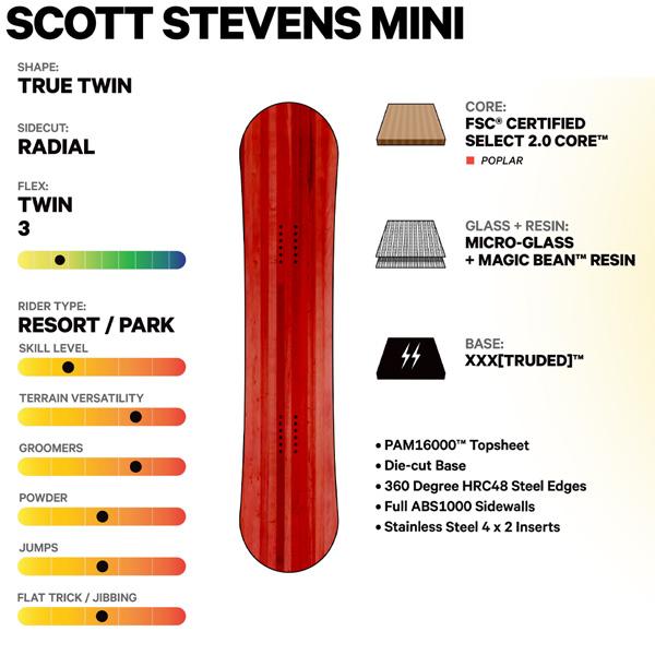 スノーボード 板 23-24 CAPiTA キャピタ SCOTT STEVENS MINI スコットスティーブンスミニ 23-24-BO-CPT｜move-select｜07