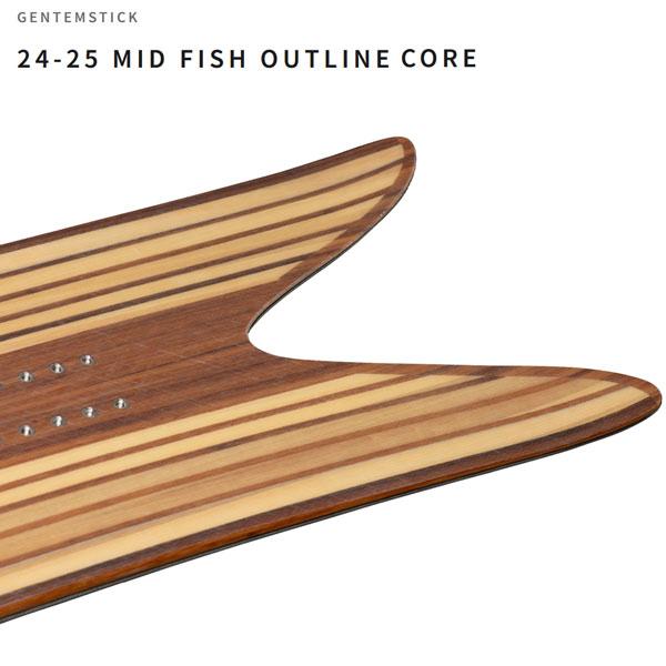gentemstickゲンテンスティックMIDFISH OUTLINE CORE