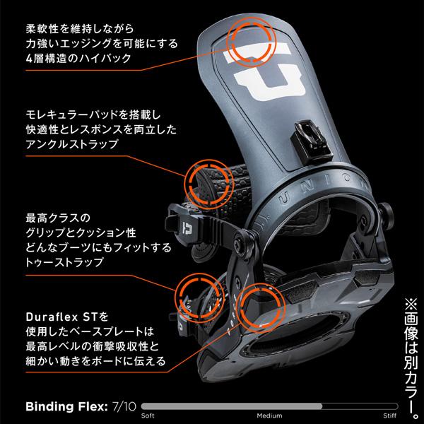 スノーボード ビンディング バインディング 24-25 UNION ユニオン FORCE フォース 24-25-BD-UNI | UNION BINDING | 08