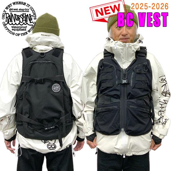 予約 レインオアシャイン バックカントリーベスト RAIN OR SHINE BC VEST スノーボード バッグ 鞄 の商品画像
