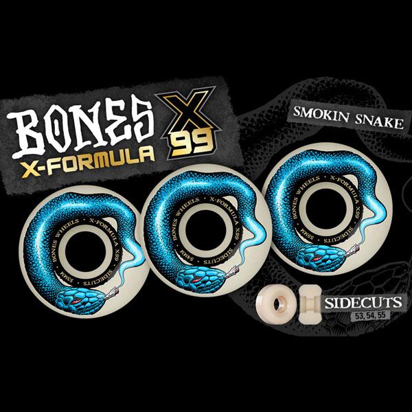 ボーンズ ウィール BONES WHEELS X-FORMULA XF99 SMOKIN SNAKE