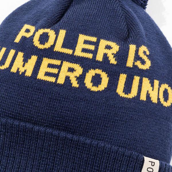 POLeR（ポーラー） ポンビーニー POLER POM BEANIE 帽子 ビーニー