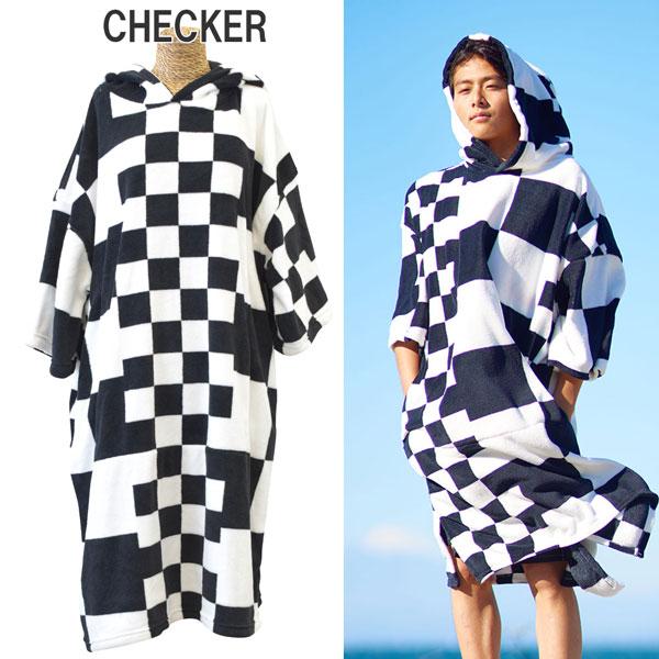 TLS MICRO FIBER PONCHO マイクロファイバー ポンチョ ONE WORLD LTD. / TLS MICRO FIBER PONCHO BERRI FLOWER