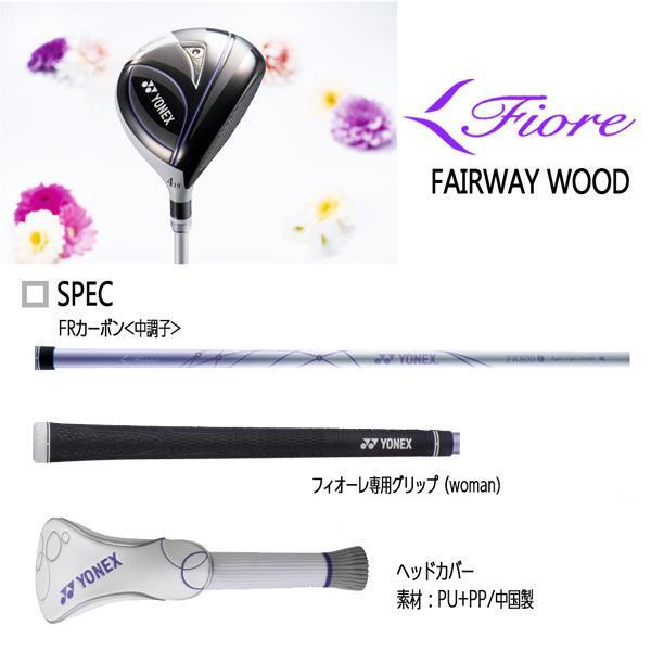 ヨネックス フィオーレ フェアウェイウッド レディース ゴルフ YONEX 6FIORE FW#4 フレックス：L｜move-select｜06