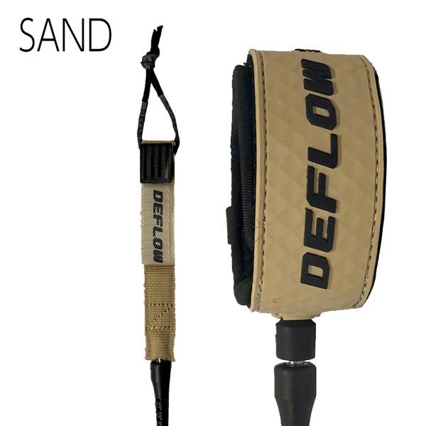 デフロウ リーシュコード DEFLOW PREMIUM PERFORMANCE LEASH 7ft 7mm ファン ミッドレングス用 サーフィン サーフボード | ブランド登録なし | 08