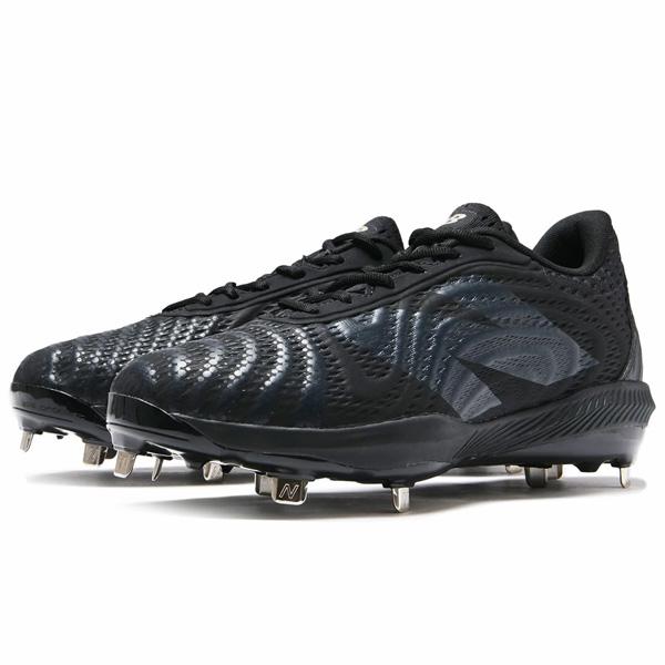 ニューバランス New Balance 野球スパイクシューズ ウレタンソール 埋め込み金具 一般用 AB4040K7 ブラック ワイズ2E P革加工不可 | New Balance | 05