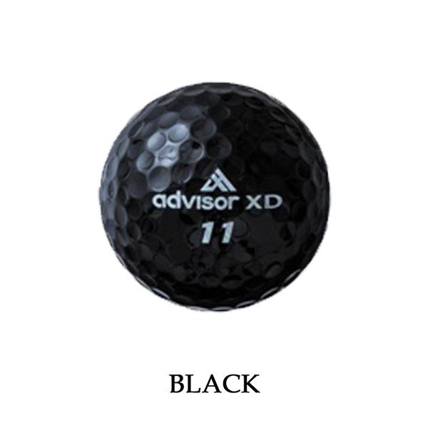 アドバイザー XD ゴルフボール ブラック 1ダース｜move-select｜02