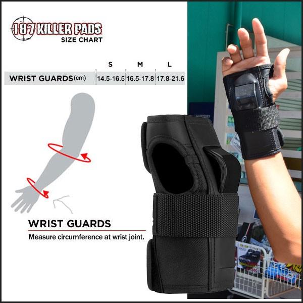 KIRA 187 KILLER PADS(キラーパッド) WRIST GUARD リストガード SK8