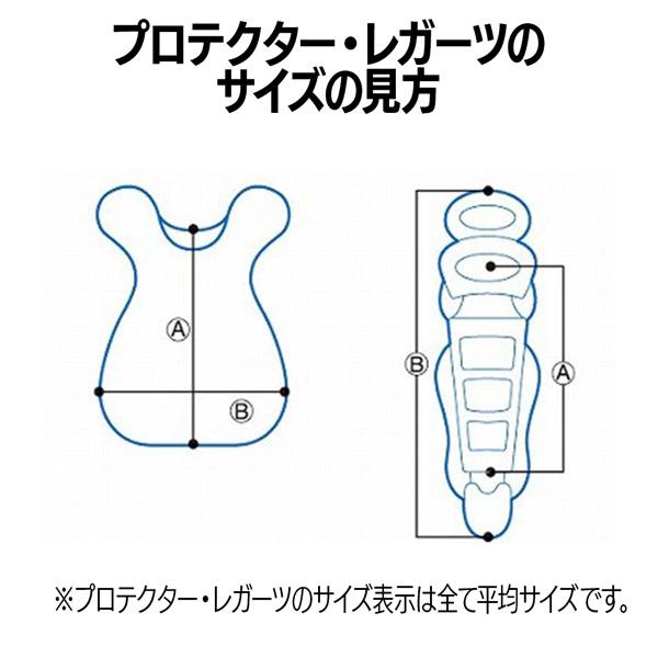 ゼット 硬式 防具セット キャッチャー ZETT 硬式キャッチャー防具4点セット 捕手用 専用ケース付き 日本製 SG基準対応 | ゼット | 07