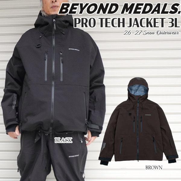 予約 26-27モデル BEYOND MEDALS PRO TECH JACKET 3L ビヨンドメダル