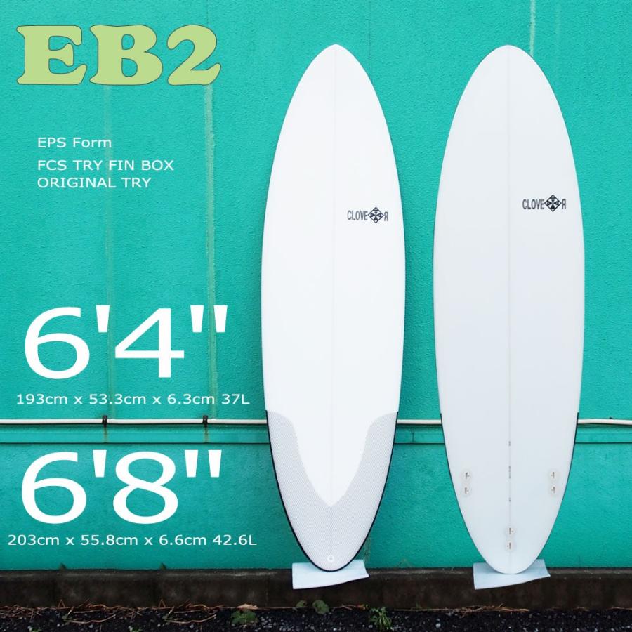 サーフィン 初心者 サーフボード クローバー ファンボード Clover Surfboards Eb2 ファンボード 6 4 6 8 素材 Eps フィン付き 中級者向け Clover Eb2 Moveセレクト 通販 Yahoo ショッピング