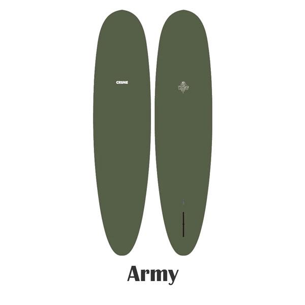 CHOCOLATE クライム スタビー CRIME STUBBY 8'0” ARMY シングルフィン