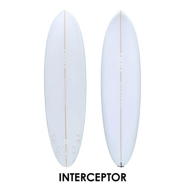 インターセプター DHD INTERCEPTOR PU FCS2 5プラグサーフボード ミッドレングス | DHD | 04