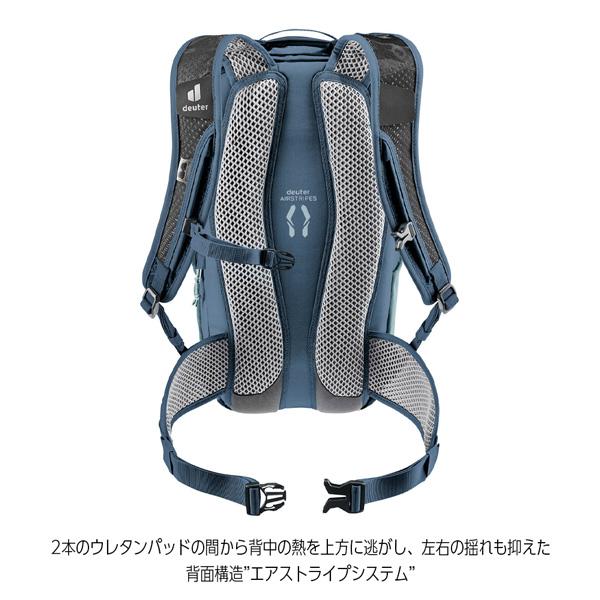 ドイター レース 12（9288）（ディープシー×ジェード）バックパック【新品】 deuter（ドイター） レース 12 自転車 リュックツーリング デイパック