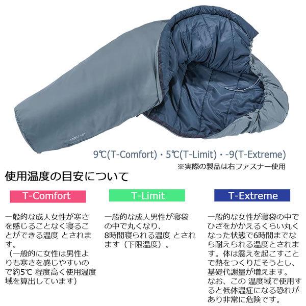 deuter（ドイター） 寝袋 オービット +5° シュラフ スリーピングバッグ
