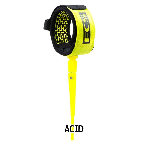 サーフィン リーシュコード FCS 6’ ALL ROUND 7mm ESSENTIAL LEASH レギュラー ショート用 エフシーエス | FCS | 17