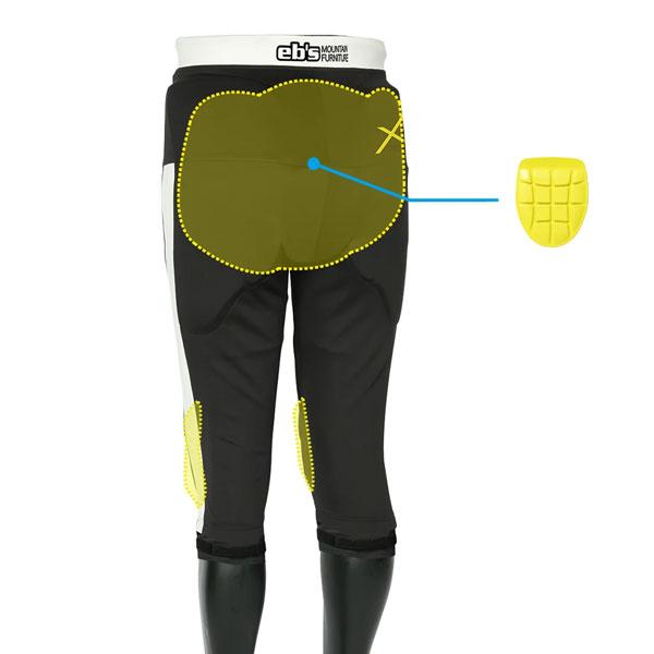 25-26 エビス ワンピースパッドカプリエックスアールディ EBS ONEPIECE PAD CAPRI XRD スキー スノーボード プロテクター