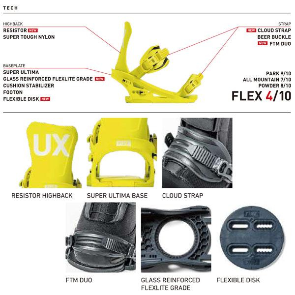 25-26 フラックス ディーエス FLUX DS スノーボード ビンディング バインディング 25-26-BD-FLX | FLUX BINDINGS | 14