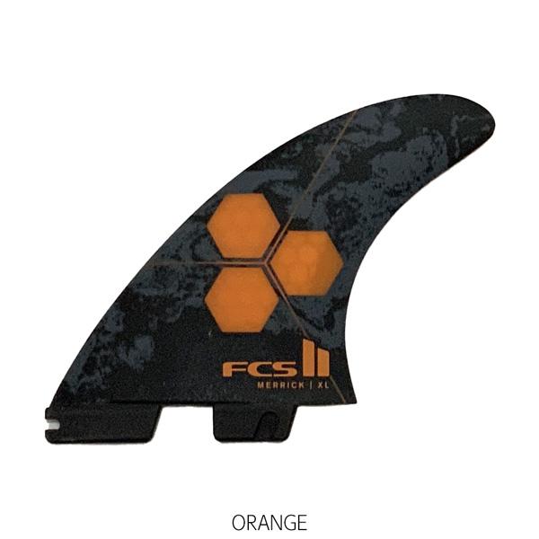 FCS エフシーエス FCS2 FCS II AM PC X-LARGE ORANGE TRI RETAIL FINS