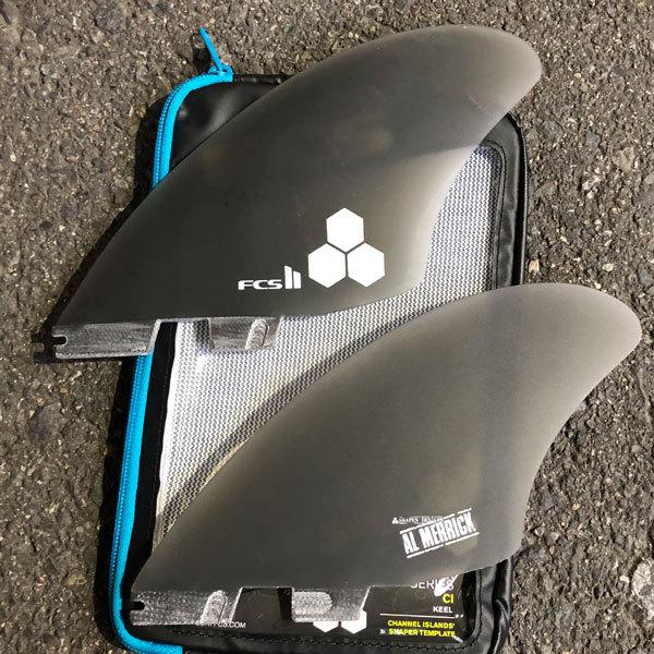 Fin（フィン） サーフボード FCS2 CI KEEL PG TWIN FIN XL チャネル