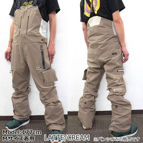 期間限定値下げ　24-25 REW THE KAMIKAZE BIB PANTS 24-25 REW アールイーダブリュー ウェアー パンツ THE KAMIKAZE