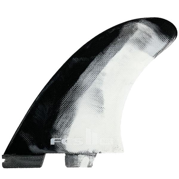 FCSII MR PC XLarge Tri Retail Fins Black/White Swirl ツインスタビ 2+1フィンセット FCS2 マークリチャーズ | XLARGE | 01