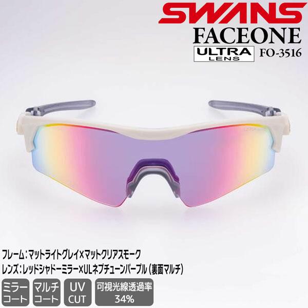 SWANS（スワンズ） サングラス FO-3516 LGR FACEONE ULTRA LENS for