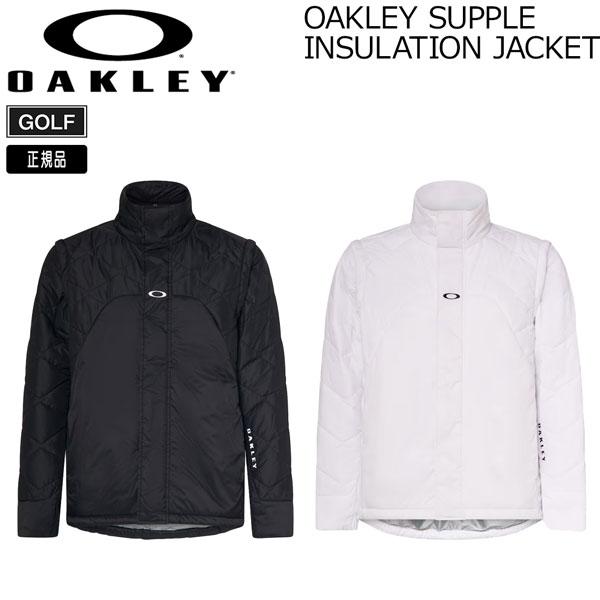 新品　L オークリー OAKLEY ゴルフ 中綿ジャケット 2WAY ベスト OAKLEY ゴルフ ウェア オークリー SUPPLE INSULATION JACKET