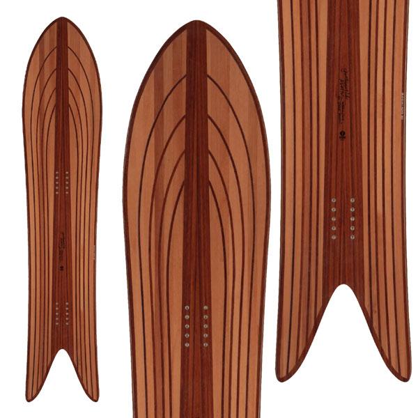 スノーボード nkng GENTEMSTICK MID FISH OUTLINE COR Gentemstick Mid Fish Outline Core Snowboard 2024 | Tactics