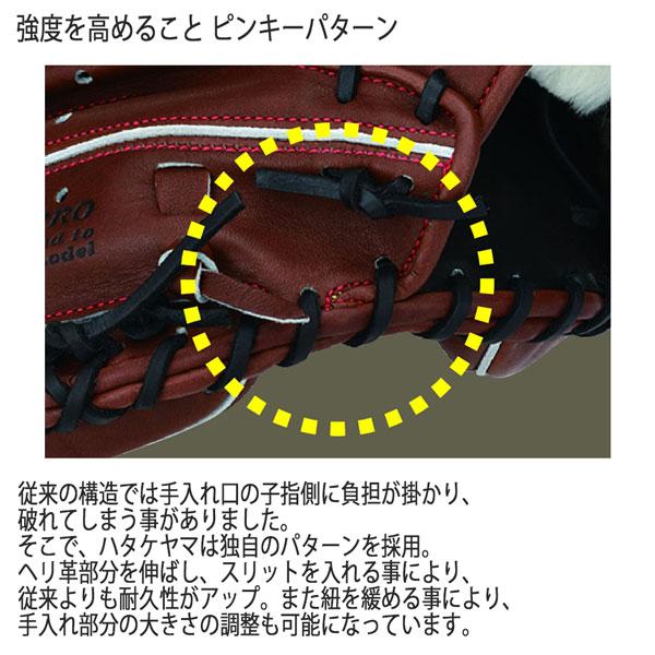 ハタケヤマ HATAKEYAMA 野球 グラブ グローブ 一般 硬式用 H SERIES キャッチャーミット 捕手用 コンパクト H-M5BF M5型 右投げ用 | ハタケヤマ | 09