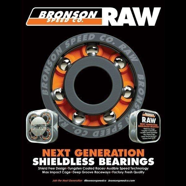BRONSON(ブロンソン) BEARING RAW ベアリング シールドレス