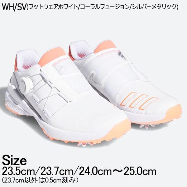 adidas BOA ゴルフシューズ(女性用) ホワイト adidas アディダス ゴルフシューズ レディース Driver BOA