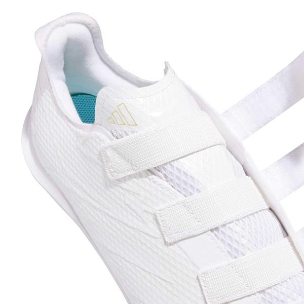 アディダス 野球 マジックテープ スパイク adidas アディゼロ Electric JP VELCRO ベースボールスパイク 金具 ホワイト | adidas | 20