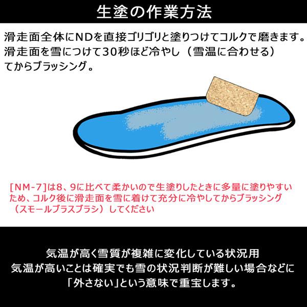 スキー スノーボード ワックス KASHIWAX カシワックス NM−7
