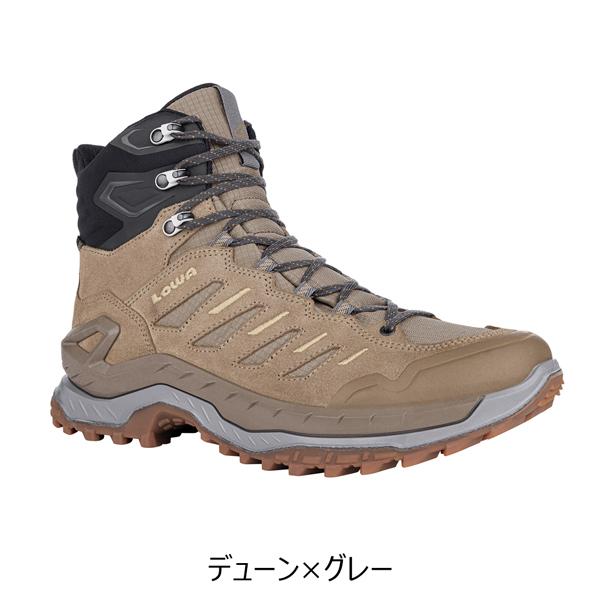 登山靴 ローバー LOWA トレッキングシューズ イノボ GT デューン×グレー 登山靴_3