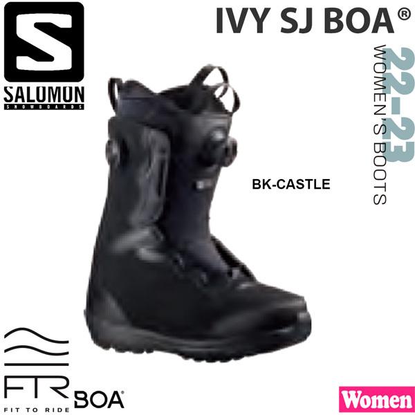 スノーボード 靴 22-23 SALOMON サロモン IVY BOA SJ BOA アイビーボア 22-23-BT-SLM