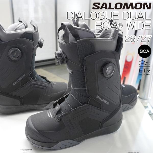 サロモンSALOMON DIALOGUE BOA WIDE 27cm SALOMON（サロモン） 予約 26-27モデル SALOMON DIALOGUE DUAL BOA