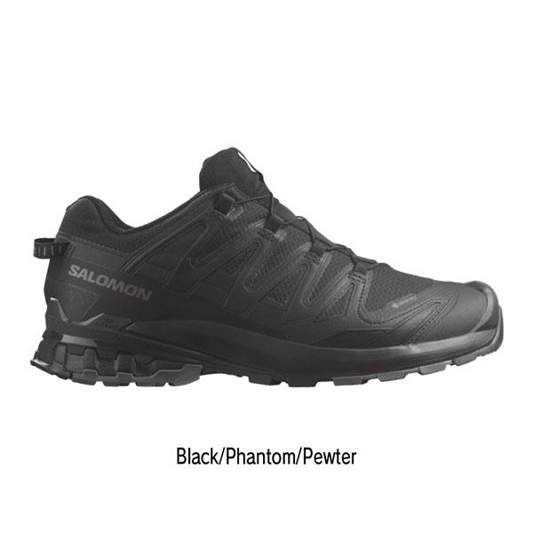登山靴 サロモン SALOMON XA PRO 3D V9 WIDE GTX BLACK/PHANTOM/PEWTER アウトドアシューズ
